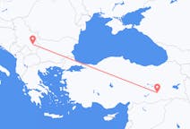 เที่ยวบิน จากนิส, เซอร์เบีย ถึงดิยาร์บากีร์, ตุรกี