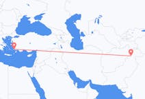 Flights from Saidu Sharif, Pakistan to Kos, Greece