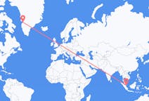 Flights from Singapore, Singapore to Qasigiannguit, Greenland