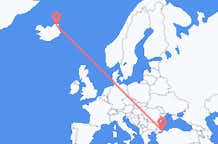 Loty z Thorshofn, Islandia z Stambuł, Turcja