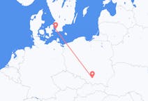 Flyreiser fra Malmö, Sverige til Kraków, Polen