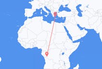 Рейсы из Браззавиля, Конго - Браззавиль на Милош, Греция