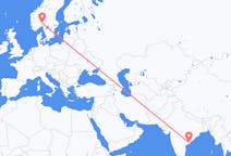 Flights from Rajahmundry to Oslo