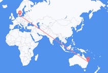 Flyg från Gold Coast, Australien till Köpenhamn, Danmark