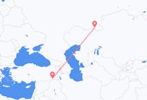 Flights from Orsk, Russia to Şırnak, Turkey