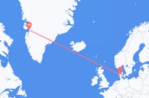 Vluchten van Ilulissat naar Billund