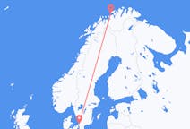 Flights from Hasvik, Norway to Ängelholm, Sweden