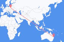 Flights from Brisbane to Warsaw
