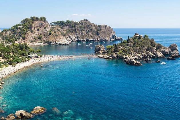 Best of Messina strandferð: Taormina, Naxos, Isolabella, Castelmola Tour