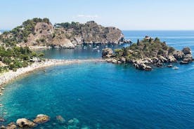 O melhor da excursão em terra de Messina: excursão a Taormina, Naxos, Isolabella, Castelmola
