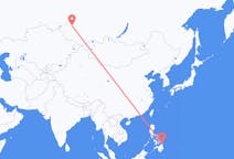 Flights from Del Carmen, Philippines to Novosibirsk, Russia