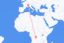 Flights from Dundo, Angola to Nice, France
