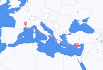 Loty z Pafos, Cypr do Nimesa, Francja