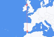 出发地 摩洛哥出发地 得土安前往北爱尔兰的贝尔法斯特的航班