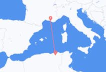 Flyg från Constantine, Algeriet till Marseille, Frankrike