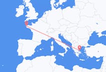 Flights from Skiathos, Greece to Brest, France