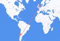 Flyrejser fra Bariloche, Argentina til London, England