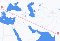 印度出发地 印多尔飞往印度目的地 索菲亞的航班
