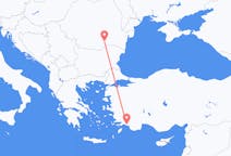 Flights from Bucharest, Romania to Dalaman, Turkey