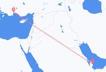 Lennot Dohasta Antalyaan