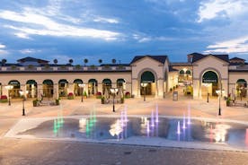  Outlet Serravalle, private car and shopping tour, from Milan.