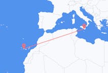 Flights from Comiso, Italy to Tenerife, Spain