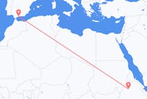 埃塞俄比亚出发地 巴赫達爾飞往埃塞俄比亚目的地 Malaga的航班