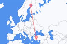 Flights from Kokkola to Antalya