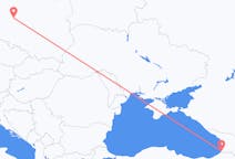 Flyreiser fra Batumi, Georgia til Poznań, Polen