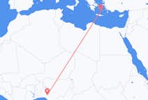 Flyrejser fra Akure, Nigeria til Santorini, Grækenland