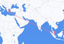 Flyrejser fra Batam, Indonesien til Iraklio, Grækenland