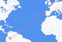 Flyreiser fra Iquitos, Peru til Lille, Frankrike