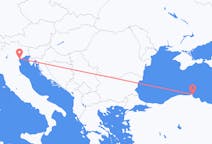 Flyreiser fra Sinop, Tyrkia, Tyrkia til Venezia, Italia