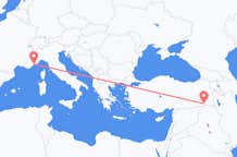 Flyg från Şırnak till Nice