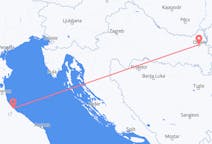 Flyrejser fra Osijek, Kroatien til Rimini, Italien