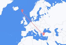 Flights from Sørvágur to Denizli