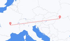 Flyrejser fra Clermont-Ferrand, Frankrig til Baia Mare, Rumænien