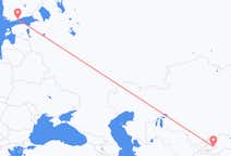 出发地 乌兹别克斯坦安集延目的地 芬兰赫尔辛基的航班