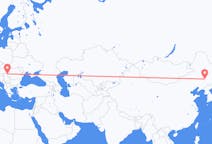 Flyreiser fra Changchun, Kina til Timișoara, Romania