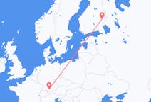 Flyrejser fra Memmingen, Tyskland til Joensuu, Finland