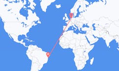 Flights from Salvador, Brazil to Groningen, the Netherlands
