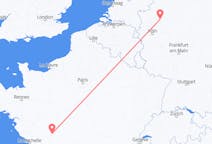 Flyreiser fra Poitiers, Frankrike til Dortmund, Tyskland