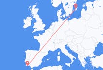 Flights from Visby, Sweden to Faro, Portugal