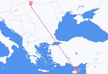 Vols de Debrecen, Hongrie pour Larnaca, Chypre