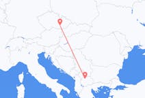Flights from from Skopje to Brno