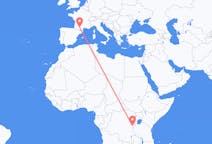 Flüge von Bujumbura, Burundi nach Toulouse, Frankreich