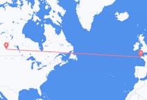 Fly fra Saskatoon til Brest
