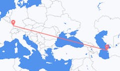 เที่ยวบิน จาก Türkmenbaşy, เติร์กเมนิสถาน ไปยัง สทราซบูร์, ฝรั่งเศส