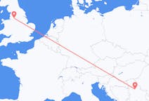 Flights from Belgrade, Serbia to Manchester, the United Kingdom