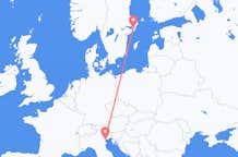 出发地 意大利出发地 威尼斯目的地 瑞典斯德哥尔摩的航班